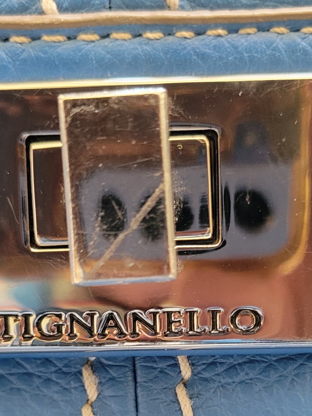 Tignanello Crossbody Leather Bag - Picture 9 of 9